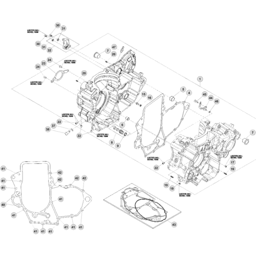 01 ENGINE CASE