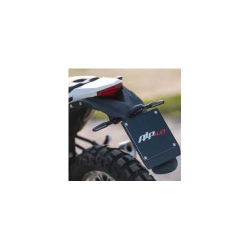 LICENSE PLATE HOLDER KIT BLACK ALP 4.0 MY24>