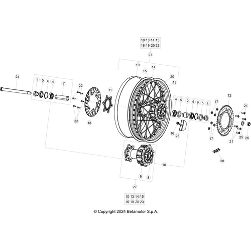 42 REAR WHEEL