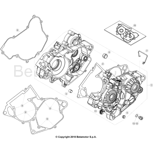 01 ENGINE CASE