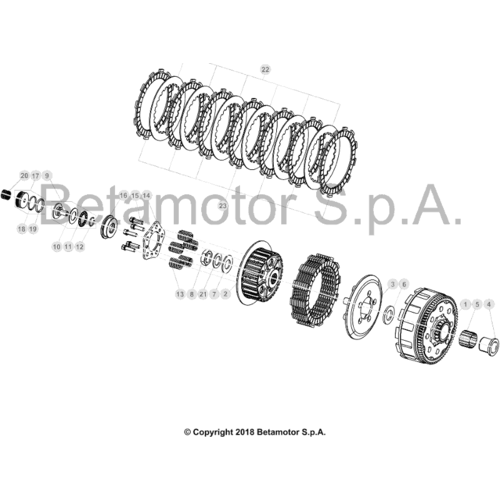 03 PRIMARY GEAR CPL./CLUTCH