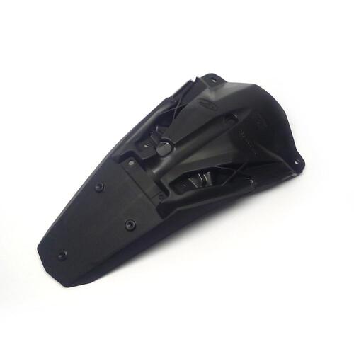 REAR PLATE SUPPORT BLACK (SHORT ENDURO VERSION)