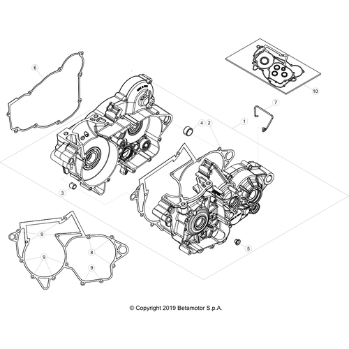 01 ENGINE CASE