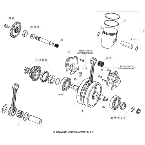 02 CRANKSHAFT/PISTON/BALANCER SHAFT