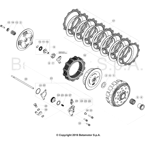 03 PRIMARY GEAR CPL./CLUTCH