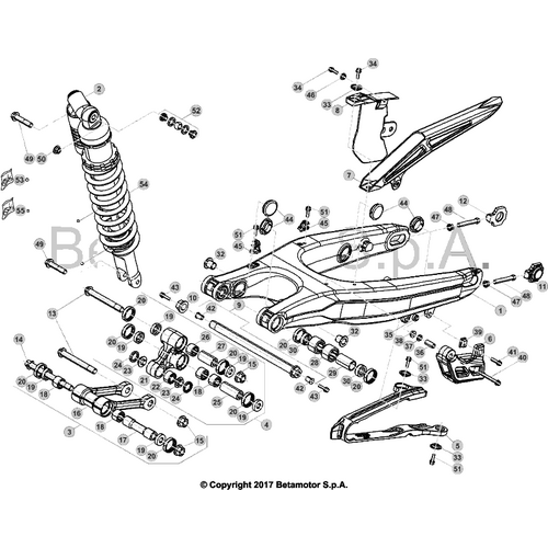 33 SWING ARM/REAR SUSPENSION