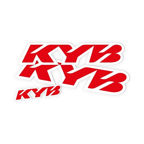 KYB DECAL SET FOR FORK AND SHOCK