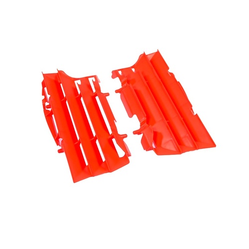 RADIATOR LOUVER PAIR RED RR/RACE MY25>