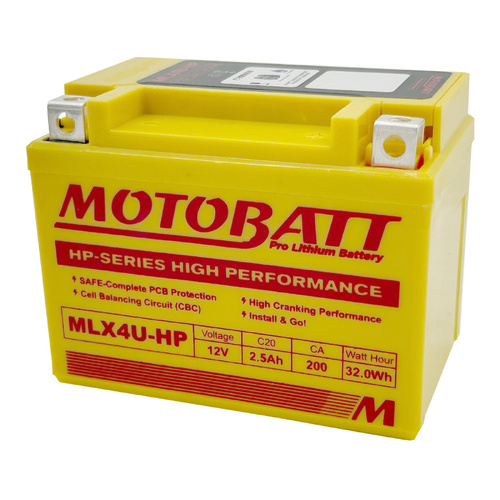 BATTERY (MOTOBATT PRO LITHIUM)