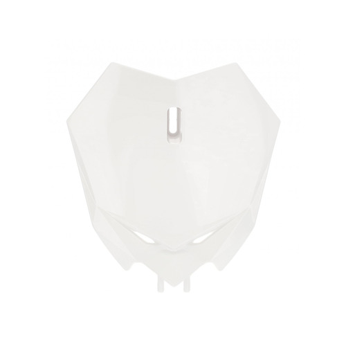 BETA MX STYLE FRONT PLATE FOR RX ONLY WHITE MY21