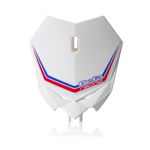BETA MX FRONT PLATE KIT WHITE FOR RR MY20>>