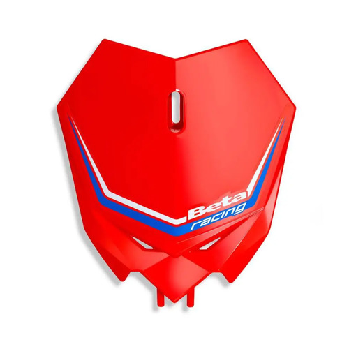 BETA MX FRONT PLATE KIT RED FOR RR MY20>>