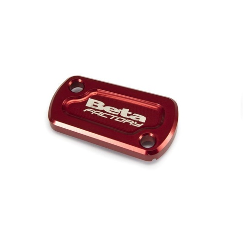 REAR BRAKE MASTER CYLINDER CAP RED RR MY24>