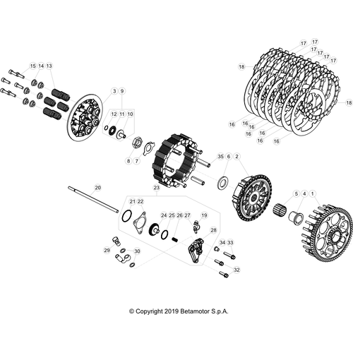 03 PRIMARY GEAR CPL./CLUTCH