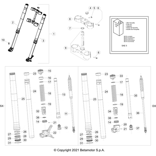 34 FRONT FORK