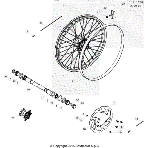 41 FRONT WHEEL