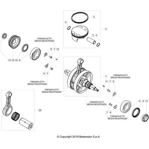 02 CRANKSHAFT/PISTON/BALANCER SHAFT