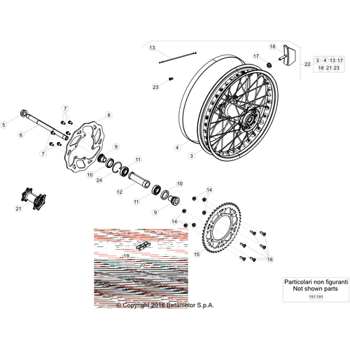 42 REAR WHEEL