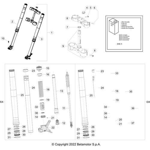34 FRONT FORK