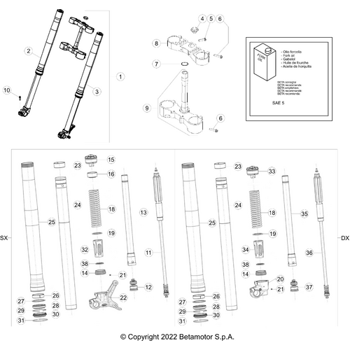 34 FRONT FORK