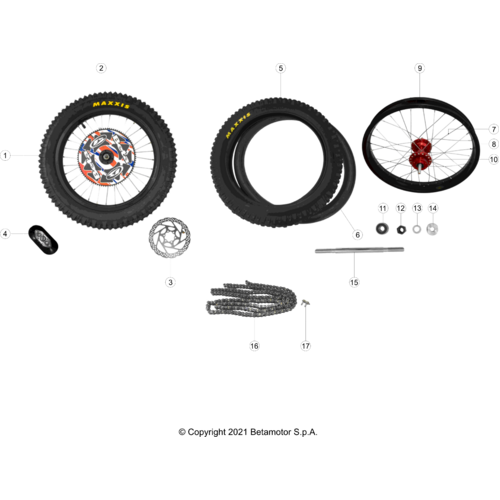 42 REAR WHEEL
