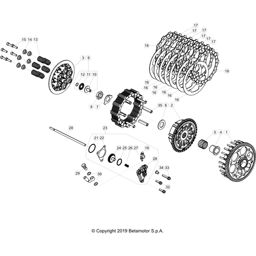 03 PRIMARY GEAR CPL./CLUTCH