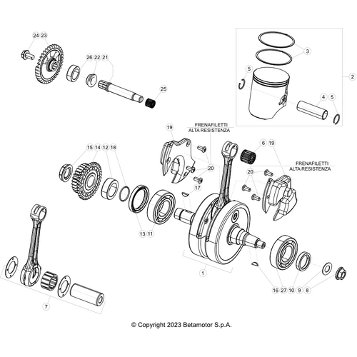 02 CRANKSHAFT/PISTON/BALANCER SHAFT