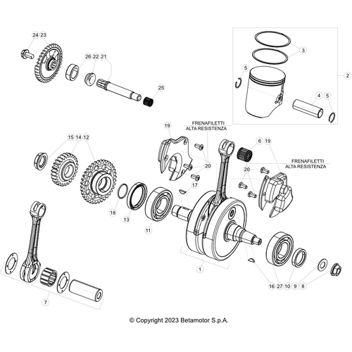 02 CRANKSHAFT/PISTON/BALANCER SHAFT