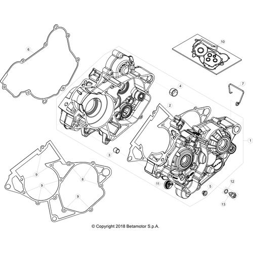 01 ENGINE CASE