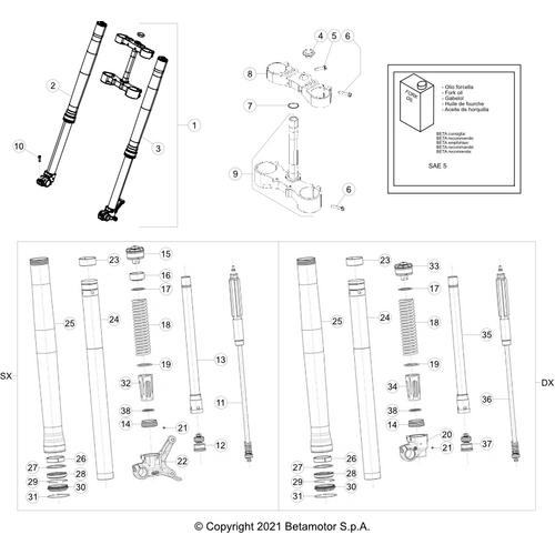 34 FRONT FORK