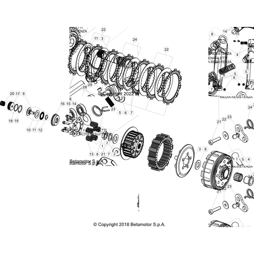 03 PRIMARY GEAR CPL./CLUTCH
