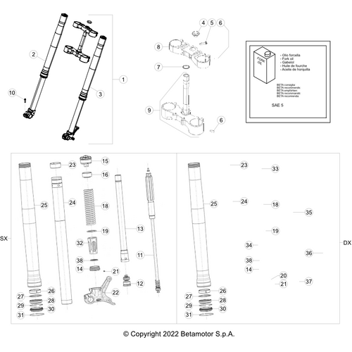 34 FRONT FORK