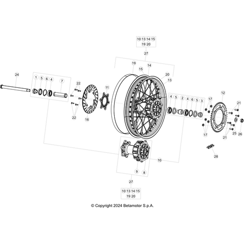 42 REAR WHEEL