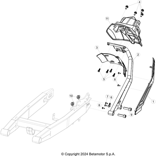 33 SWING ARM/REAR SUSPENSION