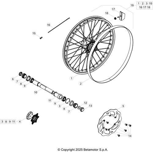41 FRONT WHEEL