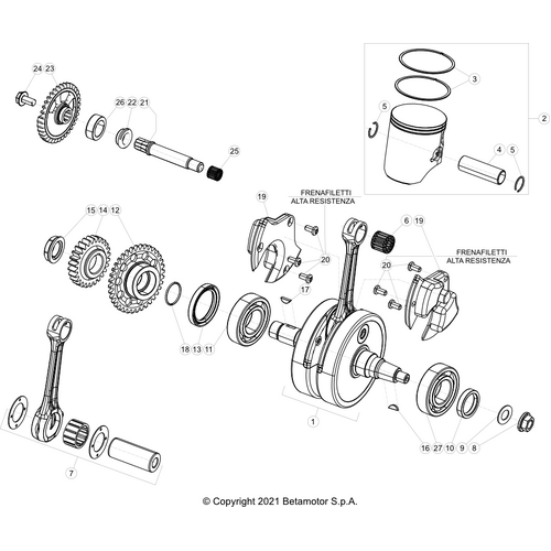 02 CRANKSHAFT/PISTON/BALANCER SHAFT