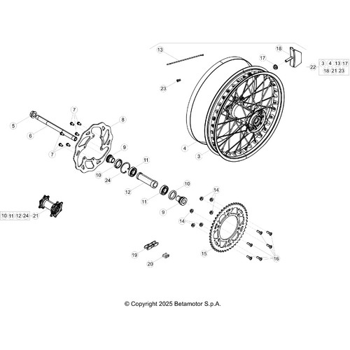 42 REAR WHEEL
