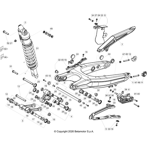 33 SWING ARM/REAR SUSPENSION