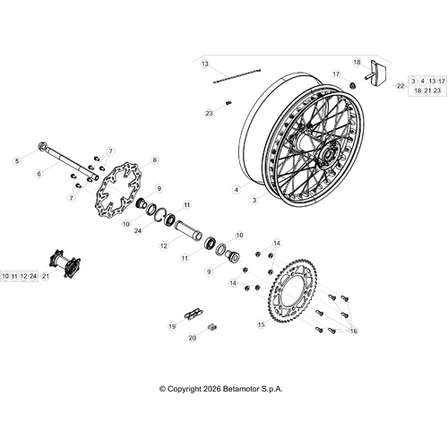 42 REAR WHEEL