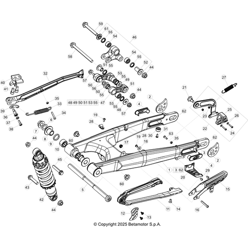 33 SWING ARM/REAR SUSPENSION