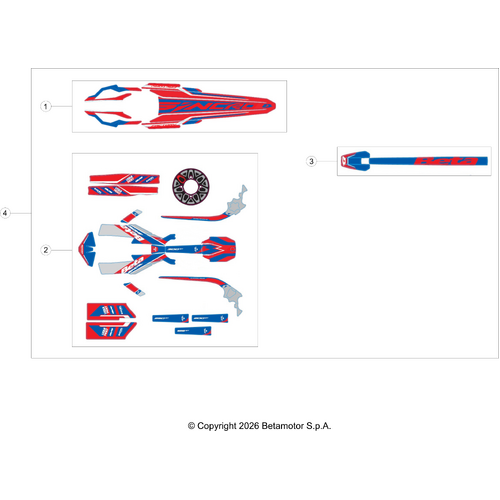43 PLASTIC ACCESSORIES/SEAT/TANK