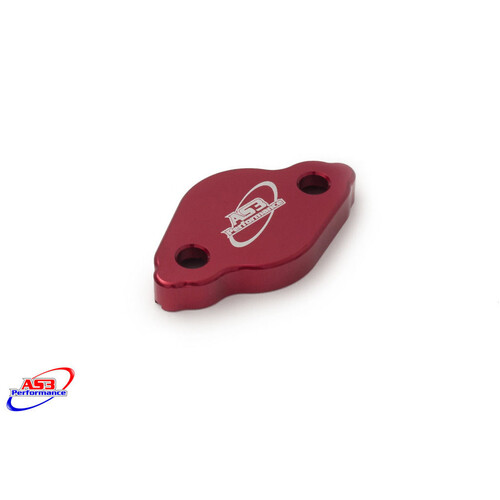 AS3 REAR MASTER CYLINDER COVER RED RR/XT MY07>