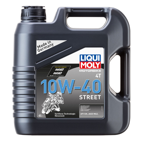 LIQUI MOLY 4ST 10W-40 SYN-TECH STREET 4L