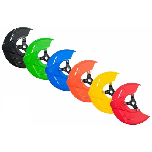 AS3 FRONT BRAKE DISC GUARD PLASTIC BLACK XT250/300 MY15>