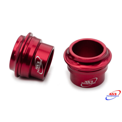 AS3 FRONT WHEEL SPACER SET RED RR MY13>