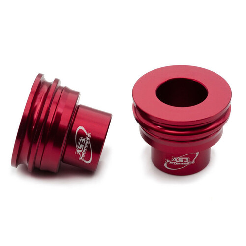AS3 REAR WHEEL SPACER SET RED RR/XT MY13>