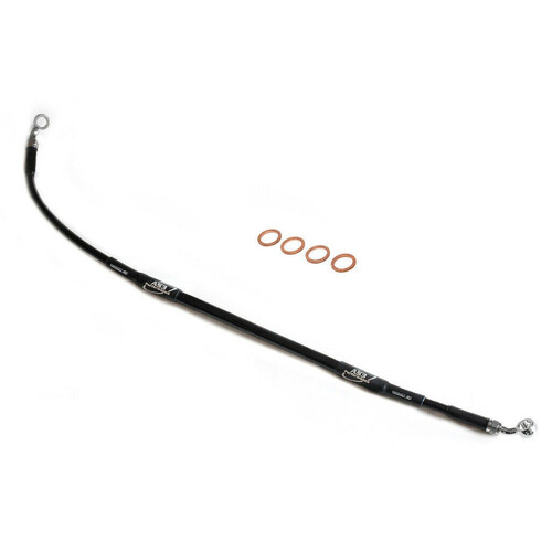 AS3 VENHILL REAR BRAKE LINE BLACK RR/RX/XT MY07>