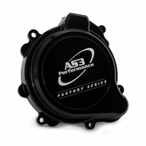 AS3 FACTORY CNC IGNITION COVER BLACK 2ST RR/XT