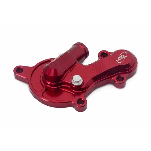 AS3 CNC WATER PUMP COVER RED 2ST MY13>