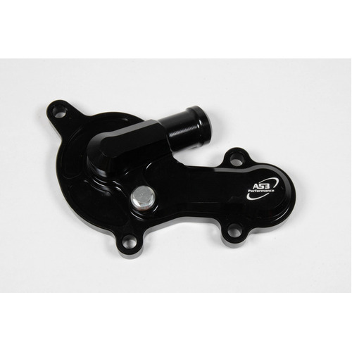 AS3 CNC WATER PUMP COVER BLACK 2ST MY13>